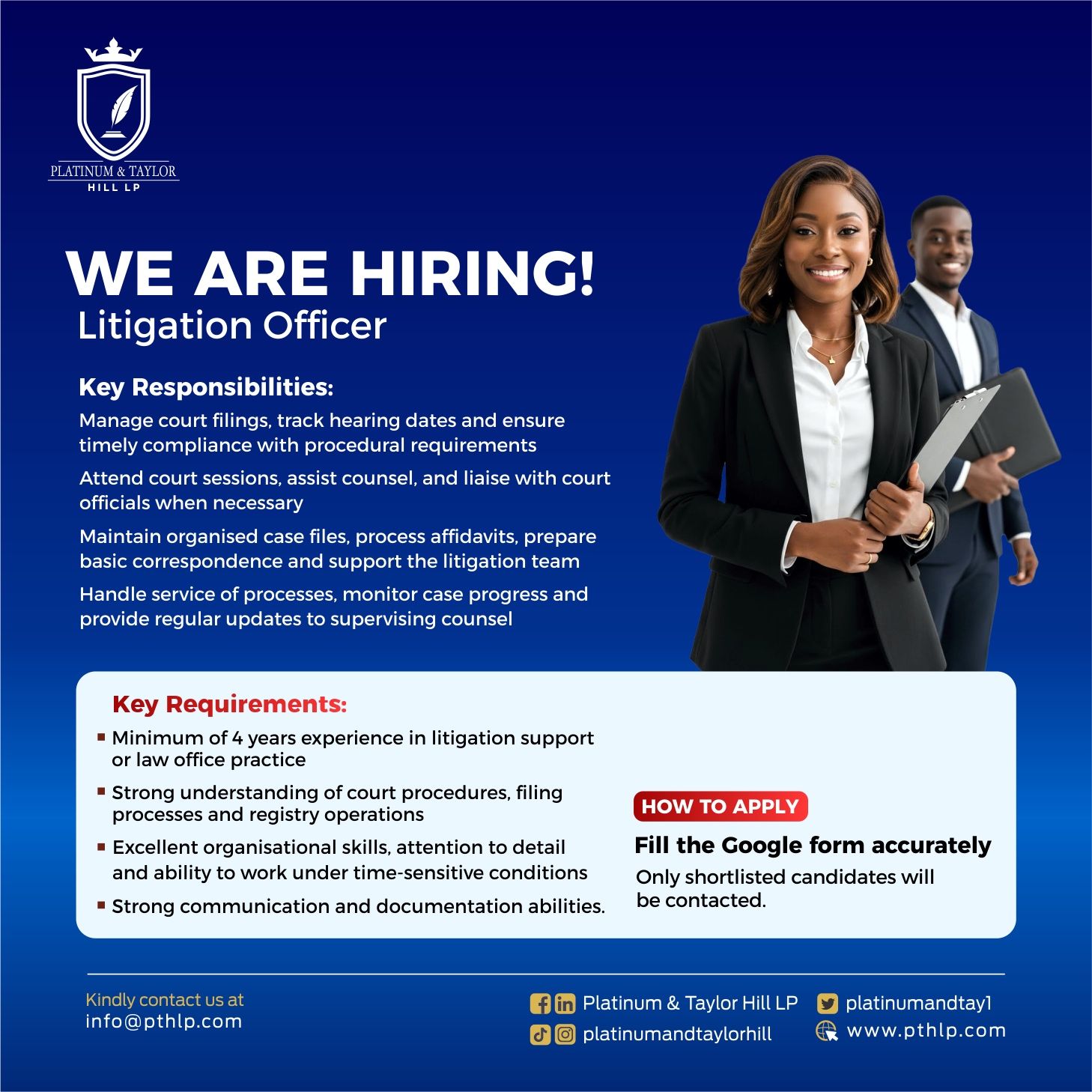 Litigation Officer